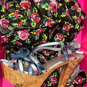 🎉HP🎉 NIB Betsey Johnson Heels. Size 10. Never worn. Original box.